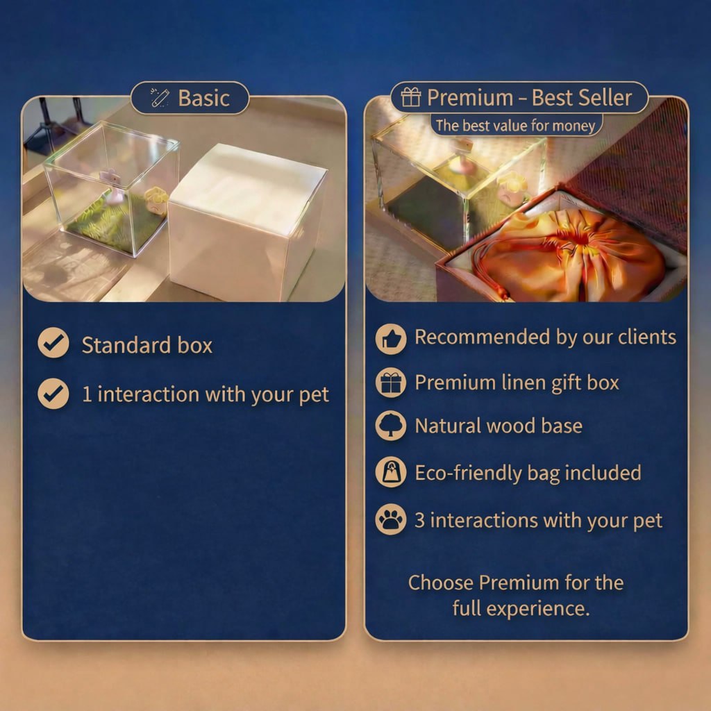 Pet Personalized Holographic Keepsake